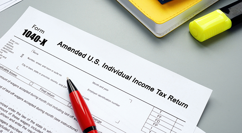 Amended Tax Return