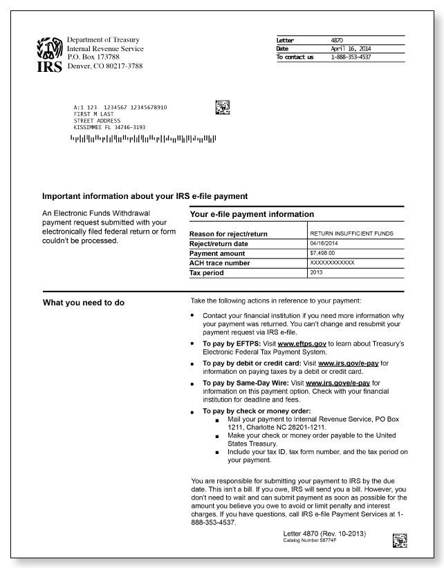 IRS Notice 4870